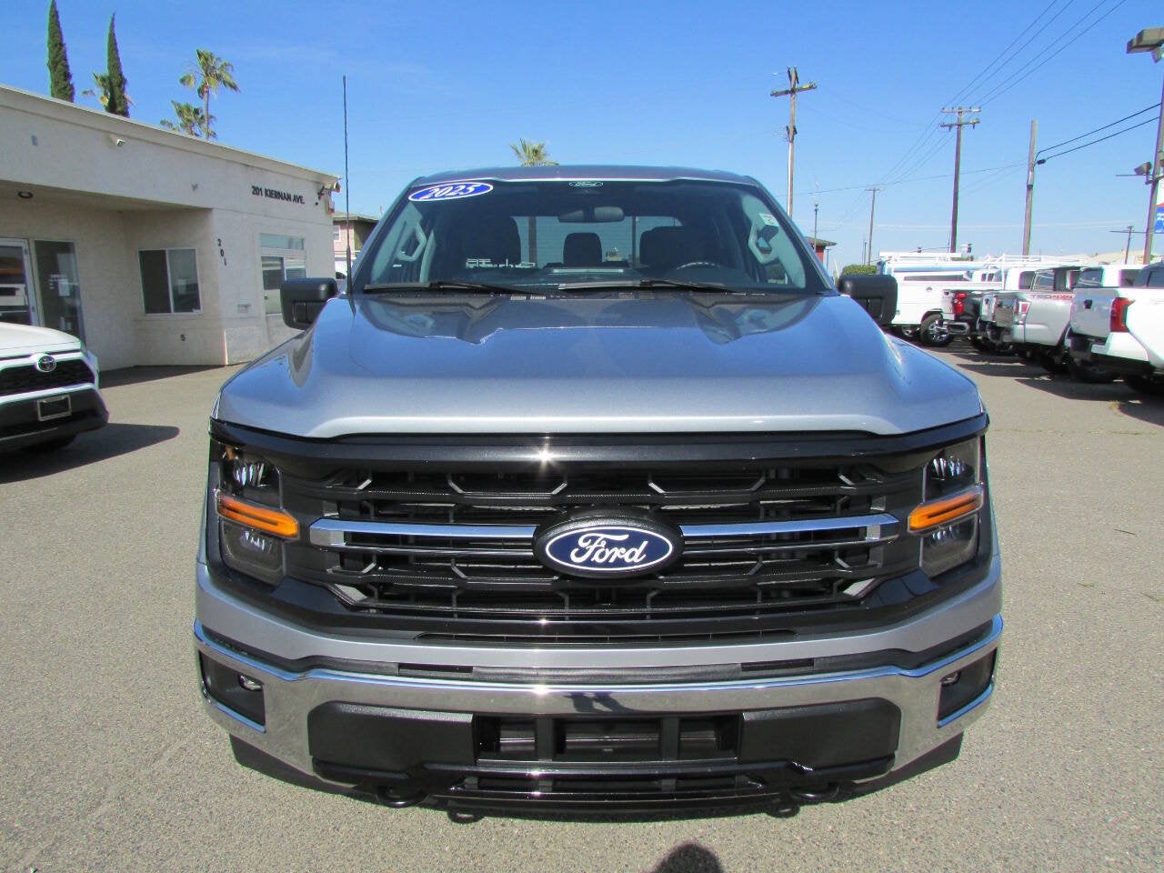2025 Ford F-150 — rear three-quarter view